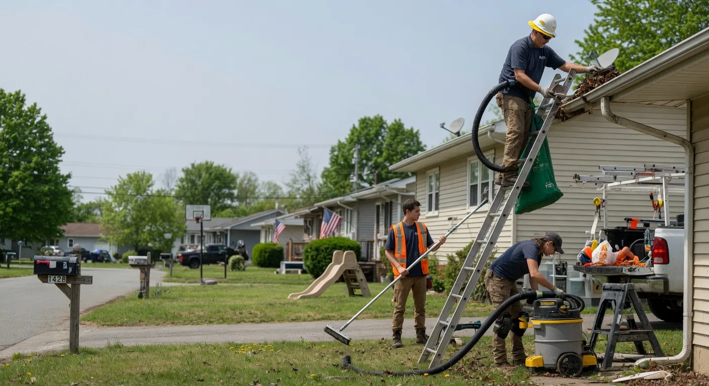 Gutter Installation in New Boston, IL near me